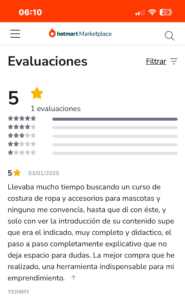 Comentario hotmart