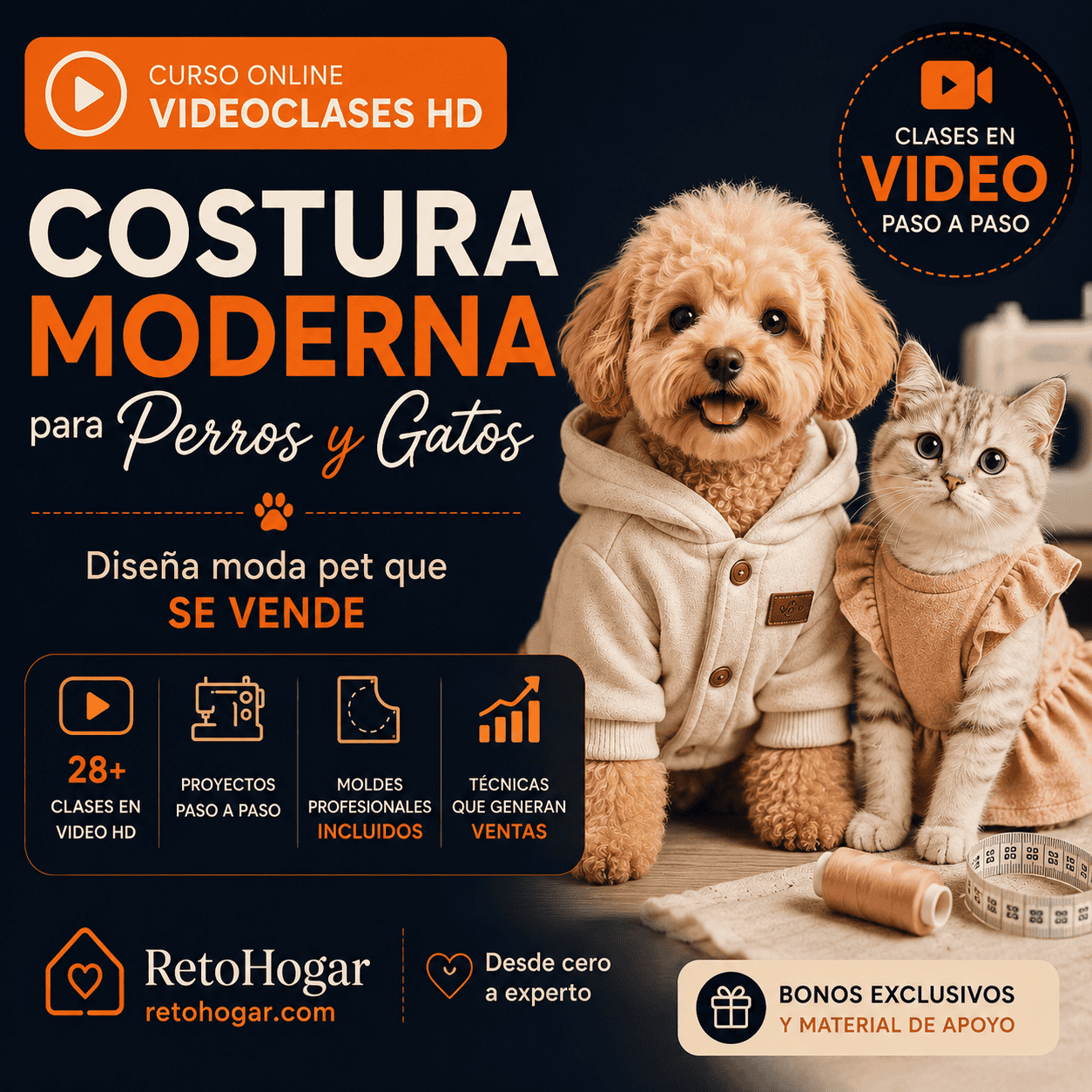 Curso de Costura para Mascotas